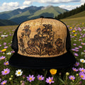Wild Florals - Burned Cork Trucker Hat